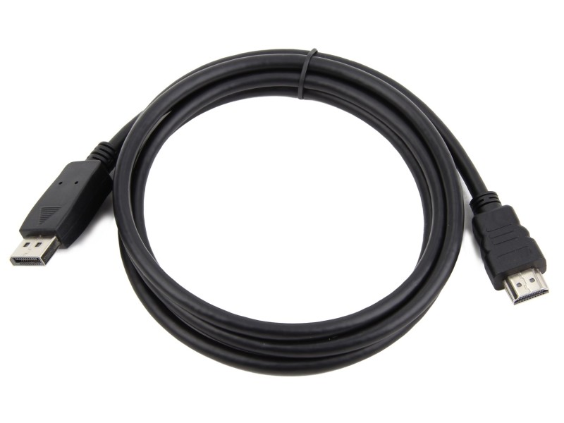 Gembird CC-DP-HDMI-3M DisplayPort to HDMI cable (not bi-directional), 3m, black CC-DP-HDMI-3M – GEMBIRD HDMI кабели
