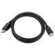 Gembird CC-DP-HDMI-3M DisplayPort to HDMI cable (not bi-directional), 3m, black CC-DP-HDMI-3M – GEMBIRD HDMI кабели