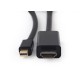 Gembird *Mini DisplayPort cable to HDMI 4K 1.8m 70.9 (1.8 m) CC-mDP-HDMI-6 – GEMBIRD HDMI кабели