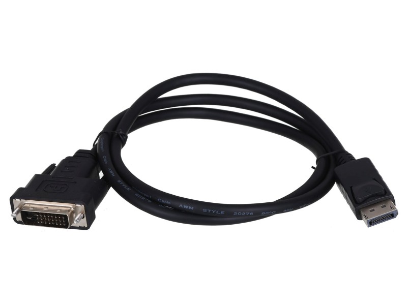 HL HL31914 video cable adapter 1 m DisplayPort DVI-I Black CC-DPM-DVIM-1M – GEMBIRD HDMI кабели