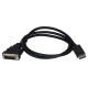 HL HL31914 video cable adapter 1 m DisplayPort DVI-I Black CC-DPM-DVIM-1M – GEMBIRD HDMI кабели