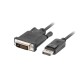 Lanberg CA-DPDV-10CU-0010-BK video cable adapter 1 m DisplayPort DVI-D Black CA-DPDV-10CU-0010-BK – Lanberg  HDMI кабели