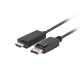 Lanberg CA-DPHD-11CC-0018-BK cable gender changer DisplayPort HDMI Black CA-DPHD-11CC-0018-BK – Lanberg  HDMI кабели