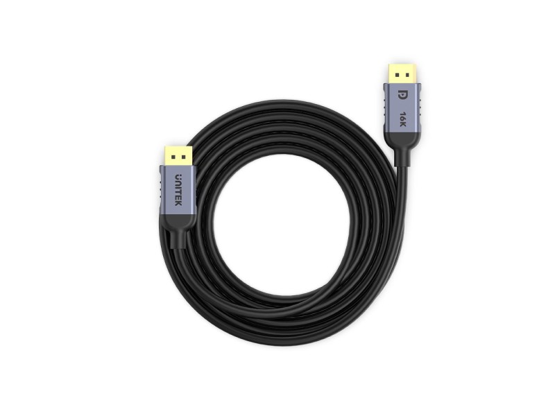 UNITEK C1628GY01-1M DisplayPort cable Black, Grey C1628GY01-1M – UNITEK HDMI кабели