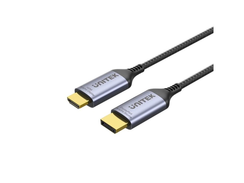 UNITEK CABLE DISPLAYPORT 1.4 TO HDMI 2.1, 8K, 1.8M V1610A01 – UNITEK HDMI кабели
