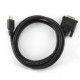 Gembird 1.8m, HDMI/DVI, M/M DVI-D Black CC-HDMI-DVI-6 – GEMBIRD DVI кабели