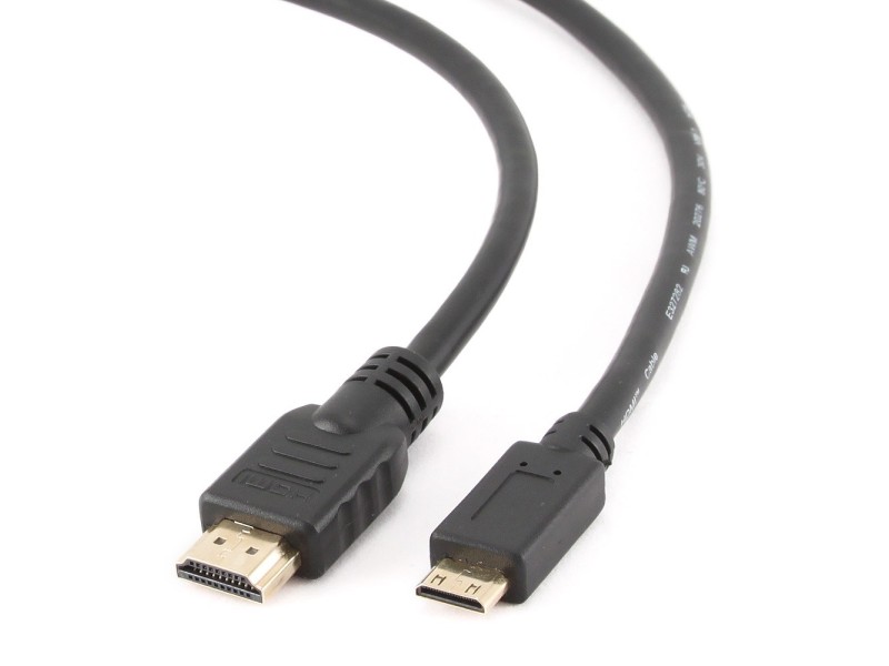 Gembird CC-HDMI4C-6 HDMI cable 1.8 m HDMI Type A (Standard) HDMI Type C (Mini) Black CC-HDMI4C-6 – GEMBIRD HDMI кабели