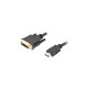 Lanberg CA-HDDV-10CC-0018-BK video cable adapter 1.8 m HDMI Type A (Standard) DVI-D Black Lanberg CA-HDDV-10CC-0018-BK video cable adapter 1.8 m HDMI Type A (Standard) DVI-D Black