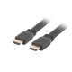 Lanberg CA-HDMI-21CU-0018-BK HDMI cable 1.8 m HDMI Type A (Standard) Black CA-HDMI-21CU-0018-BK – Lanberg  HDMI кабели