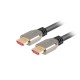 Lanberg CA-HDMI-30CU-0010-BK cable HDMI 1m HDMI Typu A (Standard) 8K  60Hz CA-HDMI-30CU-0010-BK – Lanberg  HDMI кабели