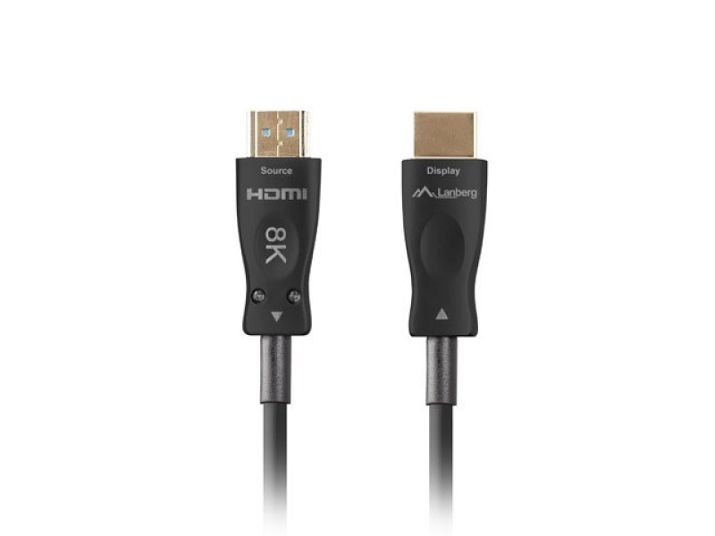Lanberg CA-HDMI-30FB-0200-BK optical cable HDMI M/M 20m v2.1 8K AOC CA-HDMI-30FB-0200-BK – Lanberg  HDMI кабели