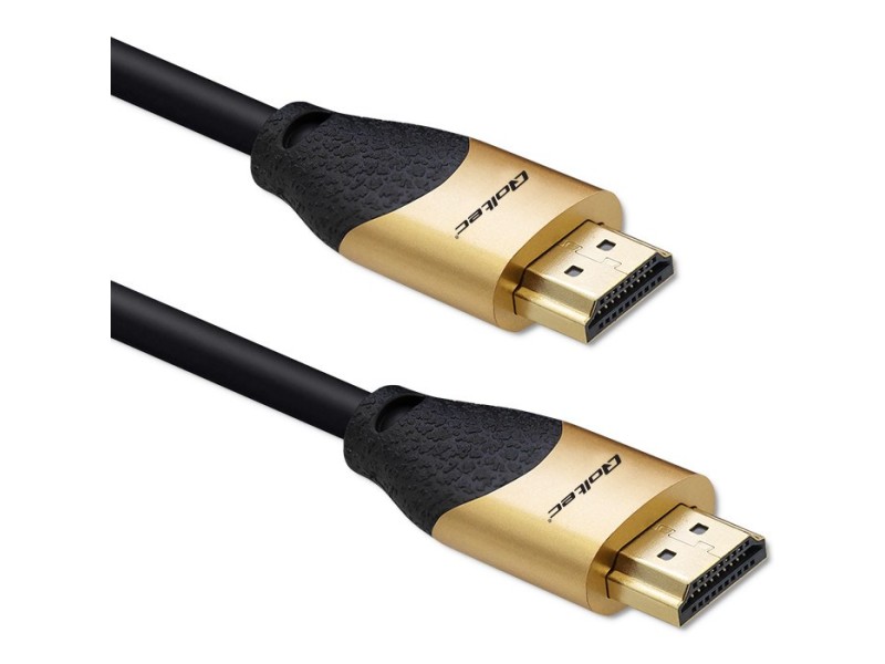 Qoltec 50354 HDMI v2.1 Cable Ultra high speed 8K | 60Hz | 30AWG | GOLD | 1m 50354 – Qoltec HDMI кабели