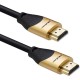 Qoltec 50354 HDMI v2.1 Cable Ultra high speed 8K | 60Hz | 30AWG | GOLD | 1m 50354 – Qoltec HDMI кабели