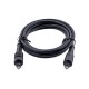 Gembird Toslink, 2m audio cable Black CC-OPT-2M – GEMBIRD Оптични кабели
