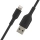 BELKIN PVC USB CABLE USB-A - LIGHTNING, 1M, BLK CAA001BT1MBK – Belkin Кабели, адаптери, хъбове