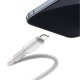 Baseus CATLGD-02 lightning cable 1 m White CATLGD-02 – Baseus Кабели, адаптери, хъбове