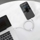 Baseus CATLGD-02 lightning cable 1 m White CATLGD-02 – Baseus Кабели, адаптери, хъбове