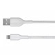 Belkin CAA002BT3MWH lightning cable 3 m White CAA002BT3MWH – Belkin Кабели, адаптери, хъбове