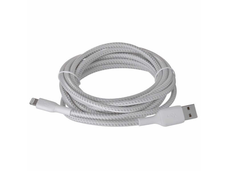 Belkin CAA002BT3MWH lightning cable 3 m White CAA002BT3MWH – Belkin Кабели, адаптери, хъбове