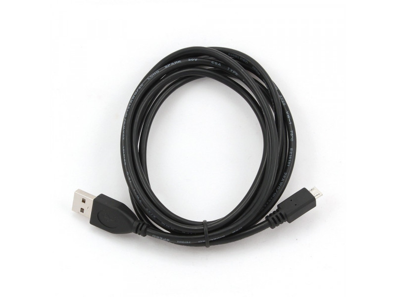 Gembird CCP-MUSB2-AMBM-1M USB cable USB 2.0 Micro-USB B USB A Black Gembird CCP-MUSB2-AMBM-1M USB cable USB 2.0 Micro-USB B USB A Black