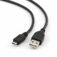 Gembird CCP-MUSB2-AMBM-1M USB cable USB 2.0 Micro-USB B USB A Black Gembird CCP-MUSB2-AMBM-1M USB cable USB 2.0 Micro-USB B USB A Black