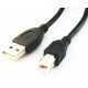 Gembird CCP-USB2-AMBM-6 USB cable 1.82 m USB A USB B Black Gembird CCP-USB2-AMBM-6 USB cable 1.82 m USB A USB B Black