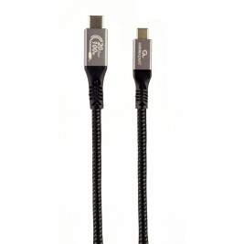 Gembird Premium USB 3.2 Gen. 2x2 Type-C charging & data cable, 20 Gbps, 100 W, 1.5 m