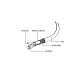 Gembird USB-A/USB-C, 1m USB cable USB 2.0 USB A USB C Black CCP-USB2-AMCM-1M – GEMBIRD Кабели, адаптери, хъбове