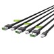 Green Cell KABGCSET05 lightning cable 1.2 m Black KABGCSET05 – Green Cell Кабели, адаптери, хъбове