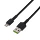 Green Cell Set 3x Ray Lightning Cable 30cm, 120cm, 200cm with white LED backlight, fast charging Apple 2.4A KABGCSET04 – Green Cell Кабели, адаптери, хъбове