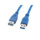 Lanberg CA-US3E-10CC-0018-B USB cable 1.8 m USB 3.0 USB A blue CA-US3E-10CC-0018-B – Lanberg  Кабели, адаптери, хъбове