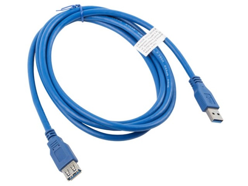 Lanberg CA-US3E-10CC-0018-B USB cable 1.8 m USB 3.0 USB A blue CA-US3E-10CC-0018-B – Lanberg  Кабели, адаптери, хъбове