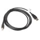 Lanberg CA-USBA-10CC-0018-BK USB cable USB 2.0 1.8 m USB B Black CA-USBA-10CC-0018-BK – Lanberg  Кабели, адаптери, хъбове