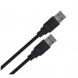 Lanberg CA-USBA-20CU-0010-BK USB кабел 1m 2.0 USB A Black