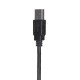 Lanberg CA-USBA-20CU-0018-BK USB cable 1.8m 2.0 USB A Black CA-USBA-20CU-0018-BK – Lanberg  Кабели, адаптери, хъбове