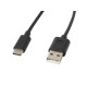Lanberg CA-USBO-10CC-0018-BK USB cable 1.8 m USB 2.0 USB A USB C Black Lanberg CA-USBO-10CC-0018-BK USB cable 1.8 m USB 2.0 USB A USB C Black