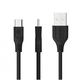 SOMOSTEL SMS-BT01 USB cable 1.2 m USB C Micro-USB A Black