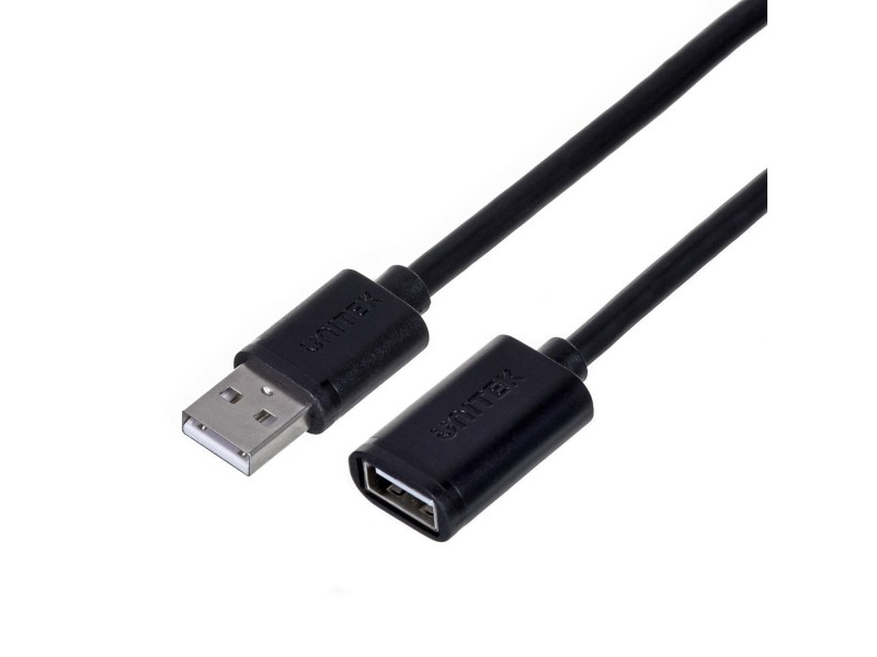 UNITEK Y-C418GBK USB cable USB 2.0 5 m USB A Black Y-C418GBK – UNITEK Кабели, адаптери, хъбове