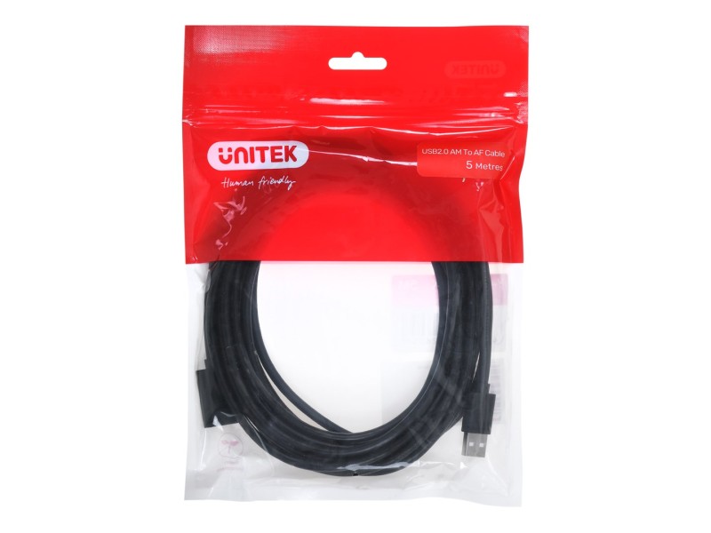 UNITEK Y-C418GBK USB cable USB 2.0 5 m USB A Black Y-C418GBK – UNITEK Кабели, адаптери, хъбове
