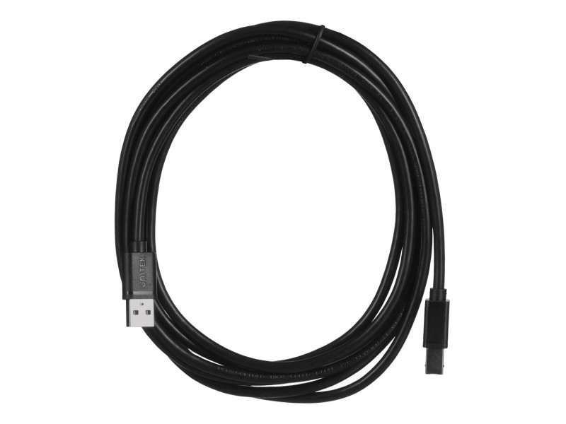 UNITEK Y-C420GBK USB cable USB 2.0 3 m USB A USB B Black Y-C420GBK – UNITEK Кабели, адаптери, хъбове
