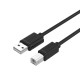 UNITEK Y-C421GBK USB cable 5 m USB 2.0 USB A USB B Black Y-C421GBK – UNITEK Кабели, адаптери, хъбове