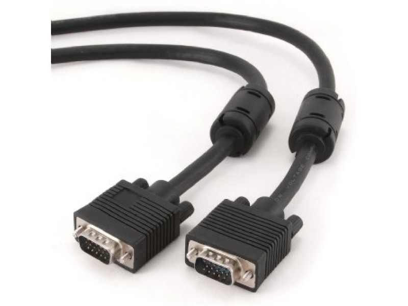 Gembird CC-PPVGA-5M-B VGA cable VGA (D-Sub) Black CC-PPVGA-5M-B – GEMBIRD VGA кабели