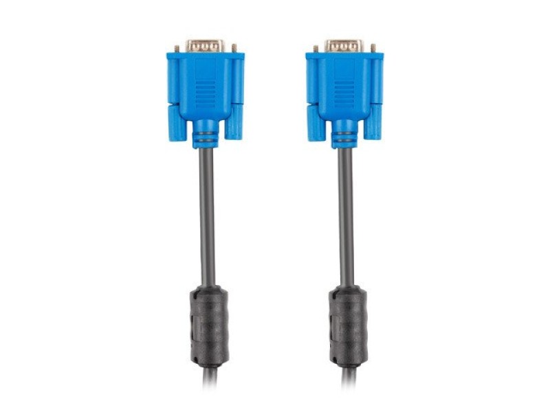 Lanberg CA-VGAC-10CU-0050-BK VGA cable 5 m VGA 15pin Black CA-VGAC-10CU-0050-BK – Lanberg  VGA кабели