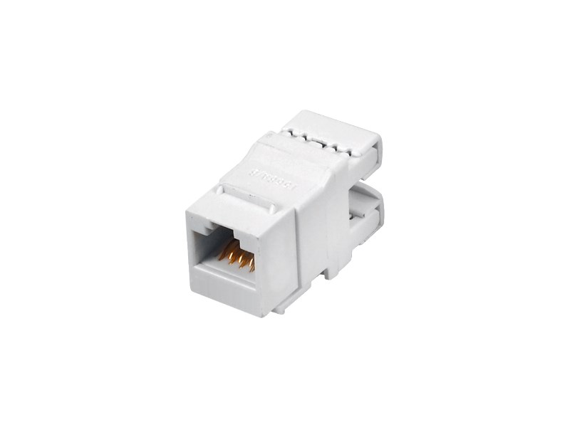 Alantec MKN-U5-1 wire connector RJ45 White MKN-U5-1 – Q-LANTEC Кабели, жакове и букси