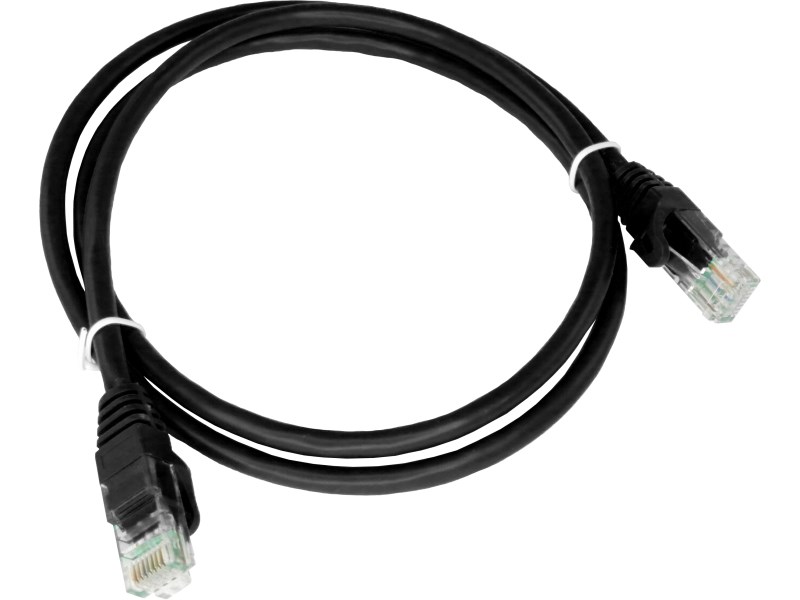 AVIZIO KKU6CZA0.5 networking cable Black 0.5 m Cat6 U/UTP (UTP) KKU6CZA0.5 – ALANTEC Пач кабели