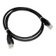 AVIZIO KKU6CZA0.5 networking cable Black 0.5 m Cat6 U/UTP (UTP) KKU6CZA0.5 – ALANTEC Пач кабели