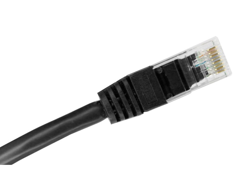 AVIZIO KKU6CZA0.5 networking cable Black 0.5 m Cat6 U/UTP (UTP) KKU6CZA0.5 – ALANTEC Пач кабели