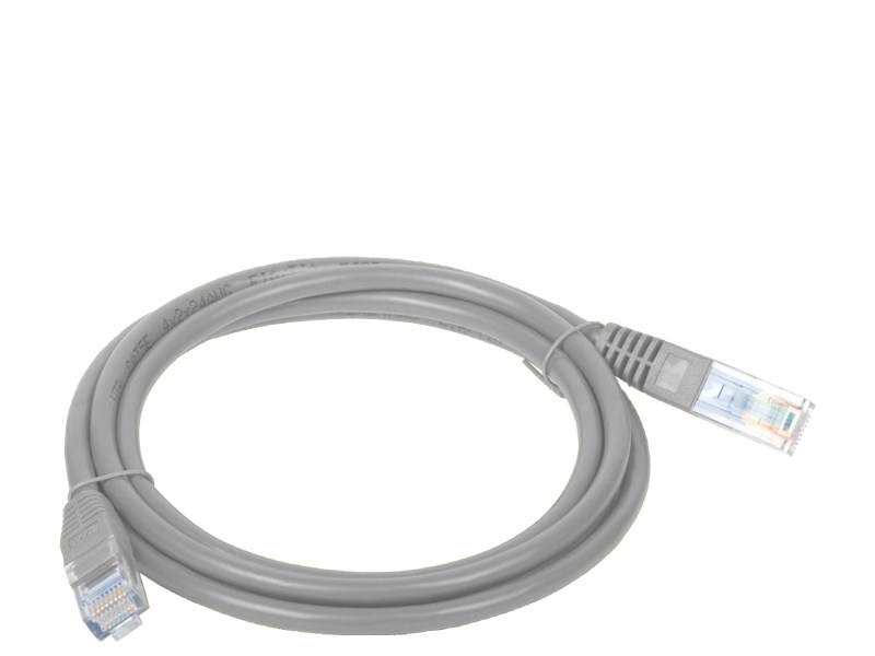 Alantec KKU5SZA5 networking cable Grey 5 m Cat5e U/UTP (UTP) KKU5SZA5 – ALANTEC Пач кабели