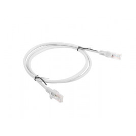 LANBERG PATCHCORD RJ45, CAT. 5E, UTP, 1M, СИВ