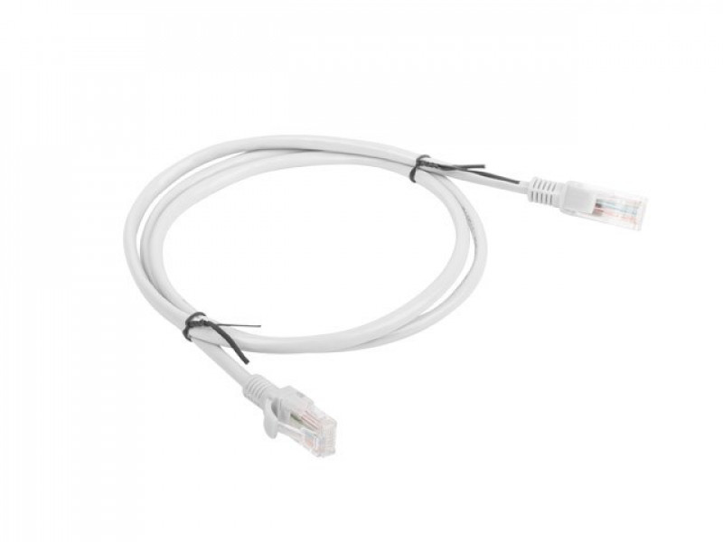 LANBERG PATCHCORD RJ45, CAT. 5E, UTP, 1M, GRAY